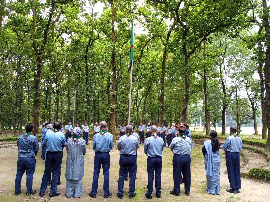 জাতীয় স্কাউট প্রশিক্ষণ কেন্দ্র, মৌচাক, গাজীপুরে 23তম ট্রেনার্স অ্যাডভান্সমেন্ট কোর্সের উদ্বোধন
